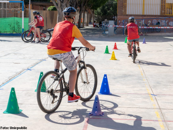 La Vuelta Junior Cofidis llega a Monforte de Lemos a travs de su Aula Ciclista-Bike Park
