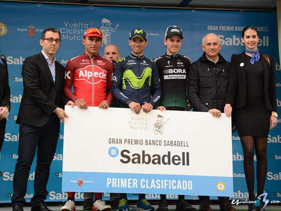 Vuelta a Murcia: Alejandro Valverde: "Al final fue posible" Vuelta a Murcia: Alejandro Valverde: "Al final fue posible"