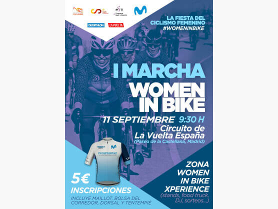 La RFEC organiza la I Marcha Women in Bike, la fiesta del ciclismo femenino
