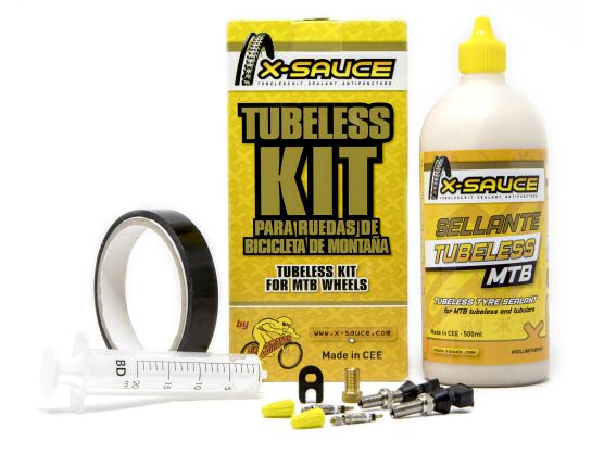 X-Sauce renueva su kit tubeless