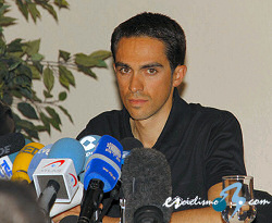 Contador afirma que su carrera siempre ha sido "estresante"