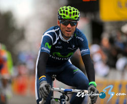 Alejandro Valverde abandona la Volta a Catalunya tras la caída de ayer Alejandro Valverde abandona la Volta a Catalunya tras la caída de ayer