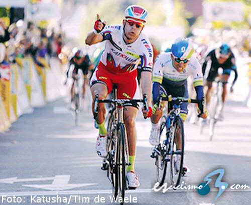 Alexander Kristoff lidera el Tour de Noruega tras ganar la primera etapa Alexander Kristoff lidera el Tour de Noruega tras ganar la primera etapa