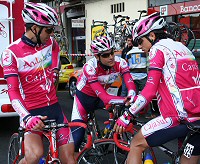 Vuelta a Espaa: El Caisse dEpargne y el Andaluca - Caja Sur descansan y entrenan suavemente