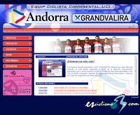 Andorra-Grandvalira y ECP Continental PRO estrenan página web Andorra-Grandvalira y ECP Continental PRO estrenan página web