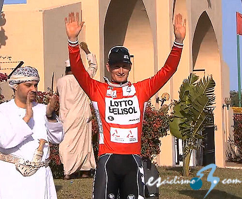 Tour de Omán: Greipel gana también la tercera etapa y recupera el liderato Tour de Omán: Greipel gana también la tercera etapa y recupera el liderato