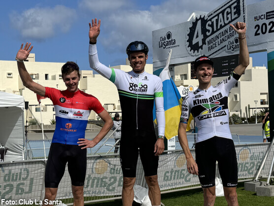 Tim Smeenge y Tessa Kortekaas lideran la 4 Stage MTB Race Lanzarote antes de la última etapa Tim Smeenge y Tessa Kortekaas lideran la 4 Stage MTB Race Lanzarote antes de la última etapa