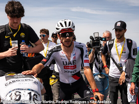 O Gran Cami�o: Adam Yates: "He demostrado que estoy en buena forma"