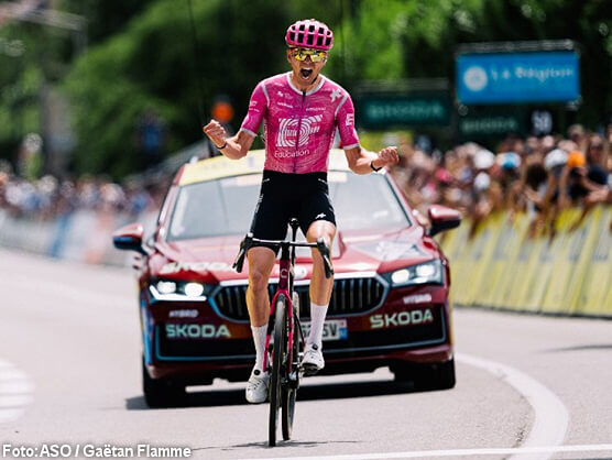 Alex Baudin sorprende en Saint-Ismier y estrena el liderato del Tour Auvernia-Ródano-Alpes Alex Baudin sorprende en Saint-Ismier y estrena el liderato del Tour Auvernia-Ródano-Alpes
