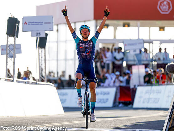 UAE Tour: Antonio Tiberi: "He so�ado con esta victoria desde que me hice profesional"