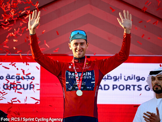 Antonio Tiberi se luce en Jebel Mobrah y asalta el liderato en el UAE Tour Antonio Tiberi se luce en Jebel Mobrah y asalta el liderato en el UAE Tour