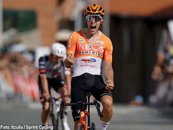 Axel Laurance doblega a Igor Arrieta en Basauri y Paul Seixas salva el liderato en la Itzulia