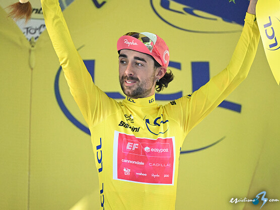 Tour de Francia: Ben Healy: "Espero conservar el maillot amarillo en Hautacam" Tour de Francia: Ben Healy: "Espero conservar el maillot amarillo en Hautacam"