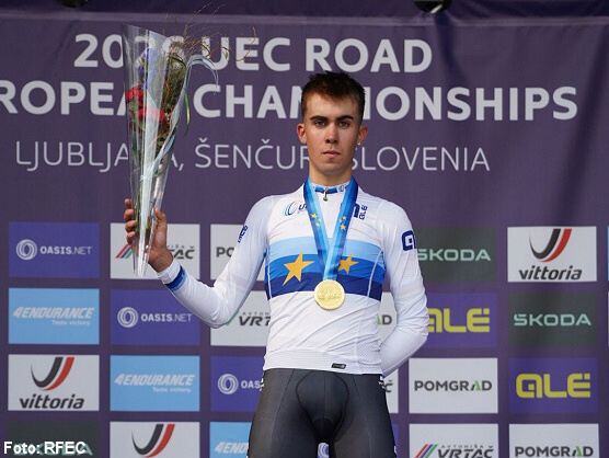 Campeonato de Europa: Benjamín Noval gana también la crono del Europeo Campeonato de Europa: Benjamín Noval gana también la crono del Europeo