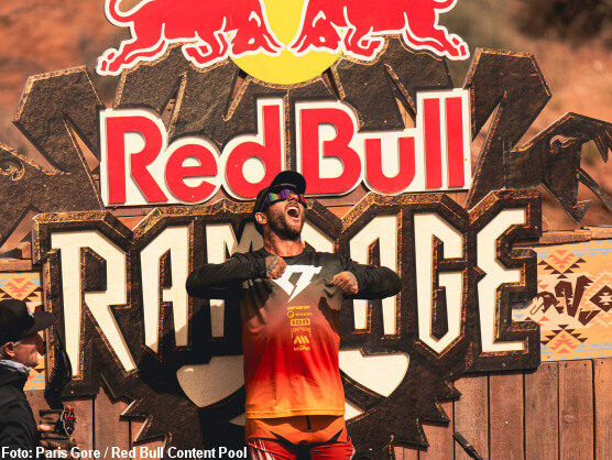 El espaol Bienvenido Aguado hace historia en Red Bull Rampage