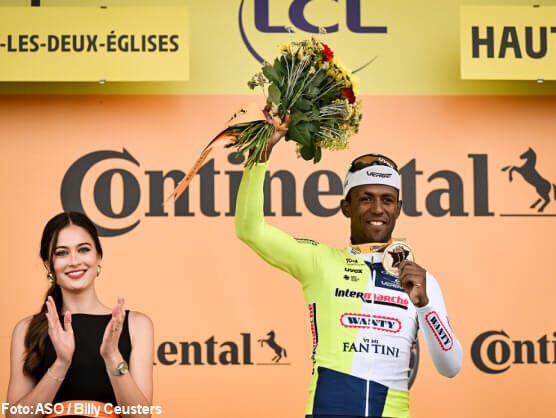 Tour de Francia: Biniam Girmay se lleva la octava etapa, Pogacar conserva el amarillo Tour de Francia: Biniam Girmay se lleva la octava etapa, Pogacar conserva el amarillo