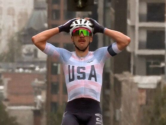 Brandon McNulty triunfa en solitario en el Mundial de ciclismo de Montreal