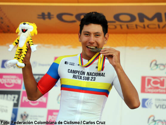Brandon Rojas, Campeón Nacional sub-23 de ciclismo en Colombia Brandon Rojas, Campeón Nacional sub-23 de ciclismo en Colombia