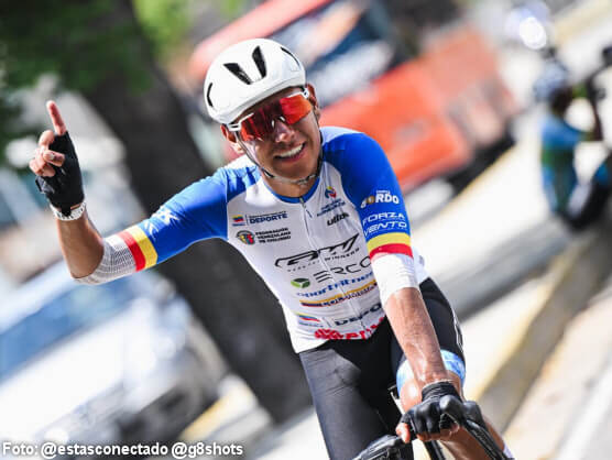 Nicolás David Gómez gana el sprint final y Brandon Rojas se proclama campeón de la Vuelta a Venezuela