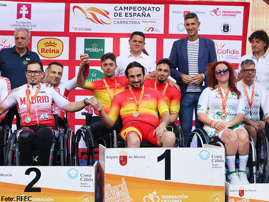 Murcia Triunfa en el Team Relay del Campeonato de España de Ciclismo Paralímpico Murcia Triunfa en el Team Relay del Campeonato de España de Ciclismo Paralímpico