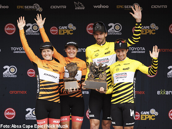 Toyota-Specialized-NinetyOne y Ghost Factory Racing se corona en la Absa Cape Epic