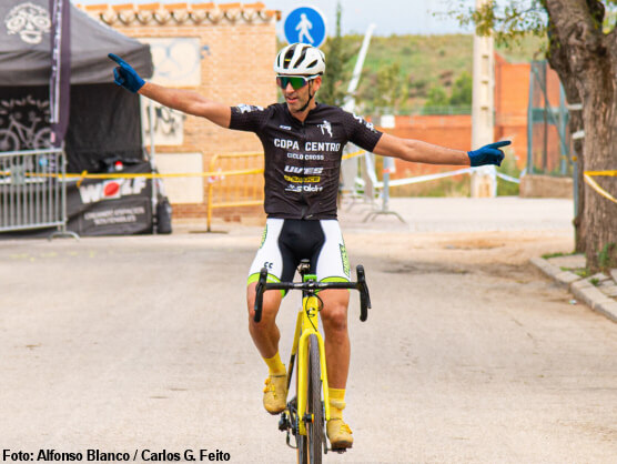 Carlos Hernndez y Lidia Barba Brillan en el X Ciclocross de Mejorada del Campo