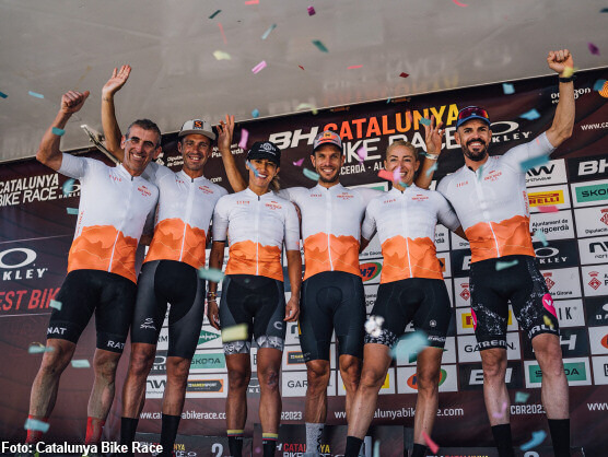 Hans Becking y Mnica Caldern, campeones de la BH Catalunya Bike Race by Oakley 2023