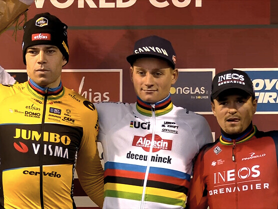 Copa del Mundo de ciclocross: Mathieu van der Poel reina en Gavere Copa del Mundo de ciclocross: Mathieu van der Poel reina en Gavere