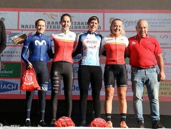 Copa de España de ciclocross: Irene Trabazo y Gonzalo Inguanzo ganan en Karrantza Copa de España de ciclocross: Irene Trabazo y Gonzalo Inguanzo ganan en Karrantza