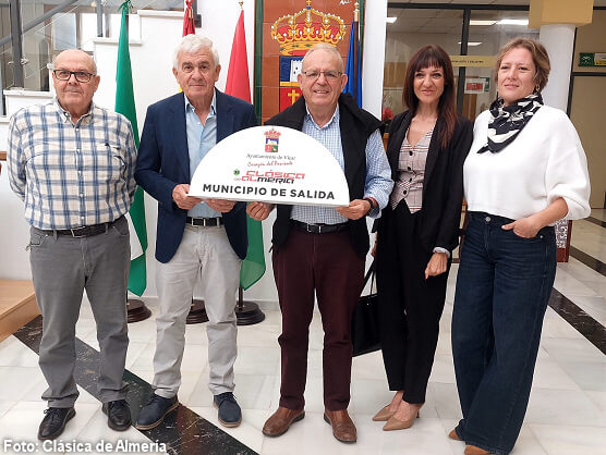 Puebla de Vícar repetirá como salida de la Clásica de Almería 2025 Puebla de Vícar repetirá como salida de la Clásica de Almería 2025