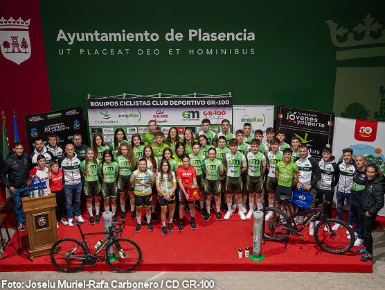 El Club GR-100 de Plasencia presenta su ambicioso proyecto ciclista para 2025 El Club GR-100 de Plasencia presenta su ambicioso proyecto ciclista para 2025