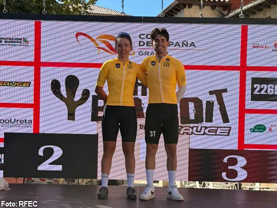 Mar�a Caba�as y Alejandro Ropero se coronan campeones de la Copa de Espa�a de Gravel