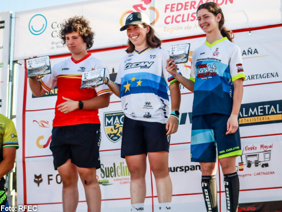 Vera Barón y Alejandro Montalvo dominan en la Copa de España de Trial en Cartagena Vera Barón y Alejandro Montalvo dominan en la Copa de España de Trial en Cartagena