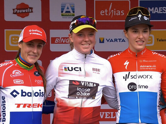 Copa del Mundo de ciclocross: Fem van Empel logra en Amberes su tercera victoria consecutiva Copa del Mundo de ciclocross: Fem van Empel logra en Amberes su tercera victoria consecutiva