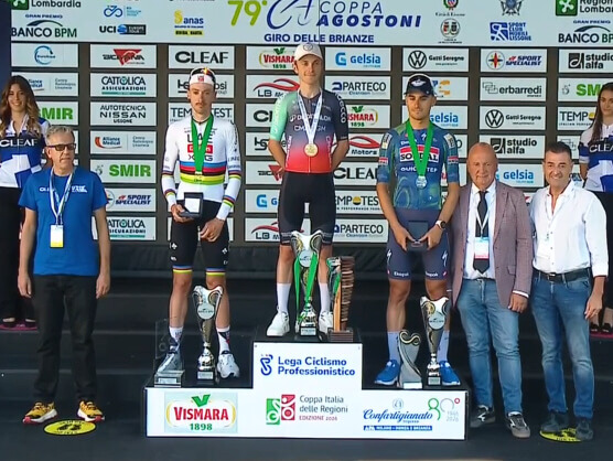Paul Lapeira gana la Coppa Agostoni por delante de Brandon McNulty Paul Lapeira gana la Coppa Agostoni por delante de Brandon McNulty