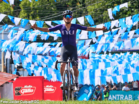 Cristian David Rico gana la 2� etapa y Jos� David Canastuj se viste de l�der en la Vuelta a Guatemala