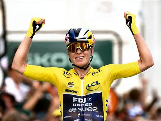 Demi Vollering gana la �ltima etapa y la general del Tour de Francia Femenino