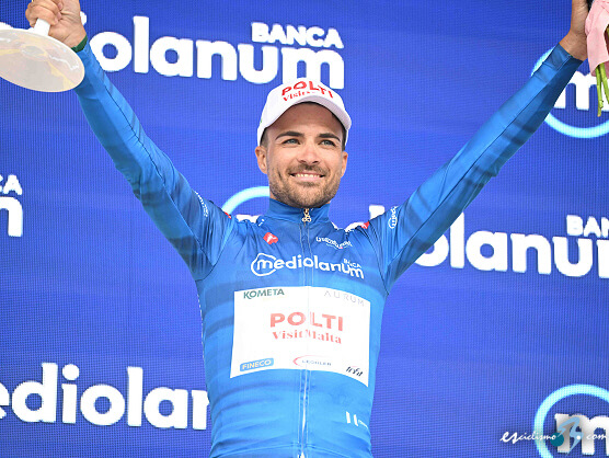 Giro de Italia: Diego Pablo Sevilla: "Ten�a el objetivo de estrenar la primera maglia de la monta�a"