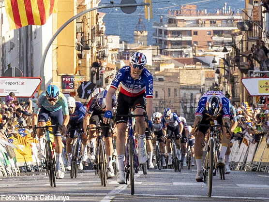 Volta a Catalunya: Dorian Godon: "Los �ltimos 50 metros fueron como una hora para m�"
