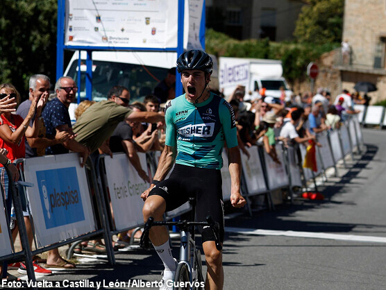 Emilio García gana ante su gente en Piedrahíta la tercera etapa de la Vuelta a Castilla y León Emilio García gana ante su gente en Piedrahíta la tercera etapa de la Vuelta a Castilla y León