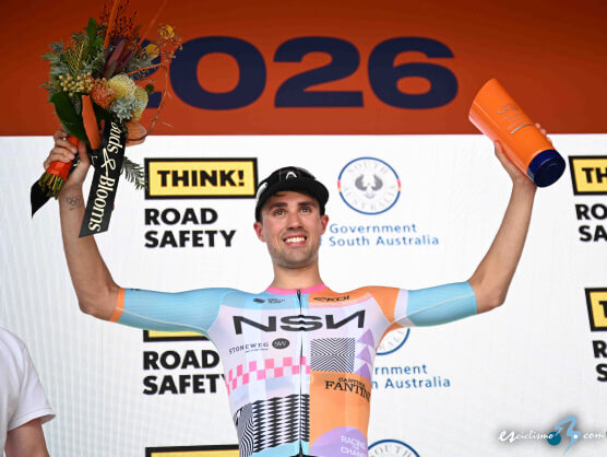 Tour Down Under: Ethan Vernon se impone en Willunga y Jay Vine conserva el liderato