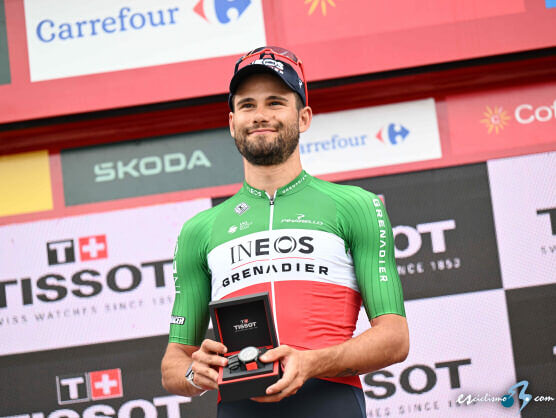 Vuelta a España: Filippo Ganna: "Ganar aquí era un objetivo y un sueño" Vuelta a España: Filippo Ganna: "Ganar aquí era un objetivo y un sueño"