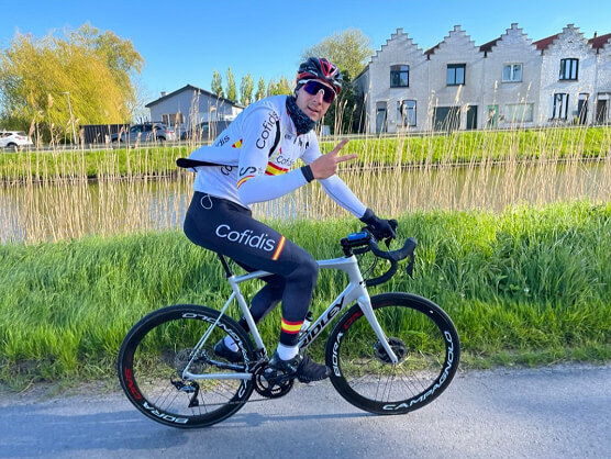 Fran García Rus, carácter ganador para el equipo ciclista Vigo-Rías Baixas Fran García Rus, carácter ganador para el equipo ciclista Vigo-Rías Baixas
