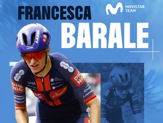 La ciclista italiana Francesca Barale ficha por el Movistar Team hasta 2028