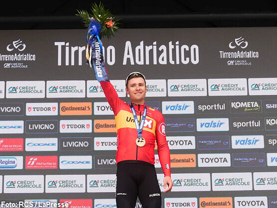 Fredrik Dversnes se impone en la quinta etapa de la Tirreno-Adriático, Filippo Ganna conserva el liderato Fredrik Dversnes se impone en la quinta etapa de la Tirreno-Adriático, Filippo Ganna conserva el liderato