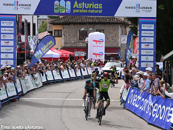 Gabriel Layrac sorprende en Benia de On�s y se viste de l�der en la Vuelta a Asturias