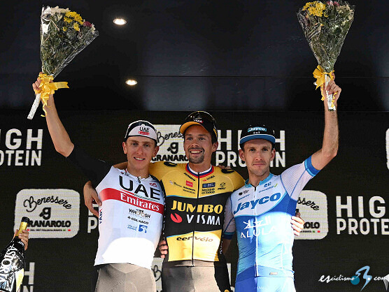 Primoz Roglic y Cecilie Uttrup Ludwig consiguen la victoria en el Giro de Emilia