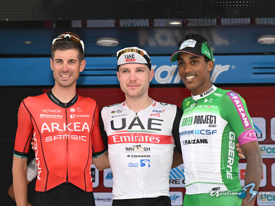 Marc Hirschi se adjudica el Giro de los Apeninos por delante de Cristian Rodrguez
