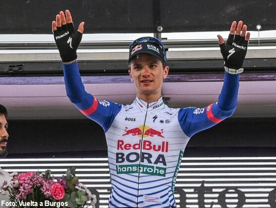 Vuelta a Burgos: Giulio Pellizzari: "Nunca dejé de creer en mi equipo ni en mí mismo" Vuelta a Burgos: Giulio Pellizzari: "Nunca dejé de creer en mi equipo ni en mí mismo"