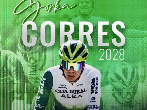 Gorka Corres da el salto al profesionalismo con el Caja Rural-Seguros RGA